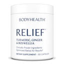 BodyHealth Inflam Relief, Joint Supplement, Relief for Back, Knees, Hands, with Turmeric, Boswellia, Ginger, All Natural, Non-GMO, Gluten Free (90 Κάψουλες)