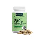 Animal Essentials Milk Thittle for Dogs & Cats - Liver Support, Milk Thittle 150mg, Silymarin, Liver Supplement, Herbal Caps, Organic Human Grade Herbs, Veterinian Συνιστάται - 30 Count
