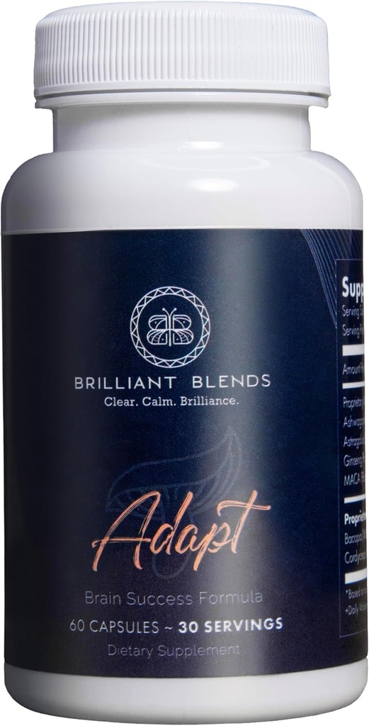 Adapt Adaptogen Συμπλήρωμα – Γιατρός-Σχηματισμένο Blend για τη βελτίωση του ύπνου, και Μνήμη 