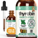 Thyrobin - Advanced Thyroid Support Supplement - Liquid Delivery for Better Absorpation - Ιώδιο, Stinging Nettle, Kelp, Astragalus, Ashwagandha & More!