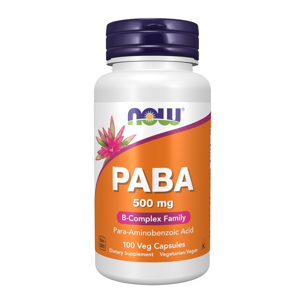 PABA 500mg 100 Καψάκια (συσκευασία των 2)