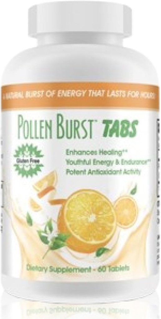 Youngevity Pollen BurstTM Tabs - Βιολογικά Hypoallergenic Nutrient Extracts από Pure Flower Pollen - Πρώην Projoba Polbax Energy & Endurance - 60 δισκία