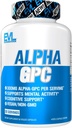 Nootropic Alpha GPC Choline Supplement - Alpha GPC 600 mg Nootropics Brain Support Supplement Acetylcholine Precursor and Mood Booster - Διατροφή EVL για την υποστήριξη μνήμης και εστίασης
