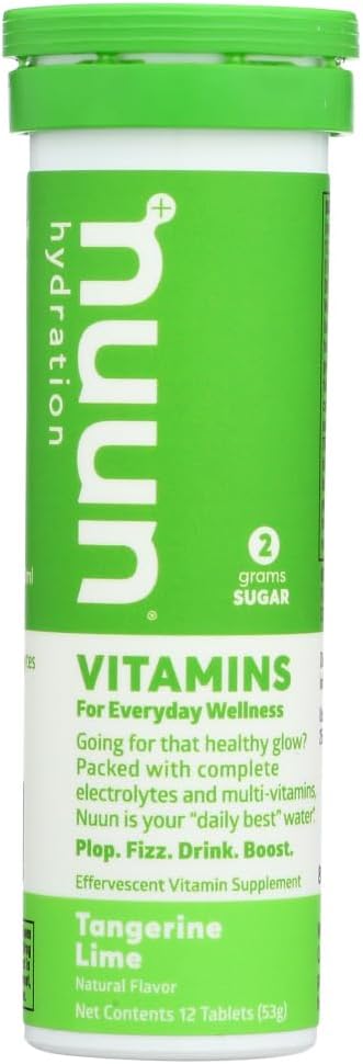 Nuun Βιταμίνες: Tangerine Lime Daily Hydration Supplement (3 Σωλήνες των 12 Tabs)3