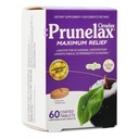 Prunelax Ciruelax Maximum Relief Laxative Tablets με Φυσική Senna για περιστασιακή δυσκοιλιότητα, Senna Extract, Vegan & Gluten-free, Gentle Overnight Relief - 60ct