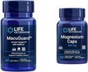 Life Extension MacuGuard Eye Health Supplement with Magnesium Capses 500mg - Λουτεΐνη, Ζεαξανθίνη, Μεσοζεαξανθίνη και Saffron for Healthy Vision - 60 Softgels and 100 Vegetarian Caps