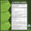 TruWild Greens Superfood Juice Powder, με 22+ Greens & Anti-Oxidants, Φυσικό ανοσοποιητικό, Στρες, Digetion Support Powder, 90 Servings, 3 Pack