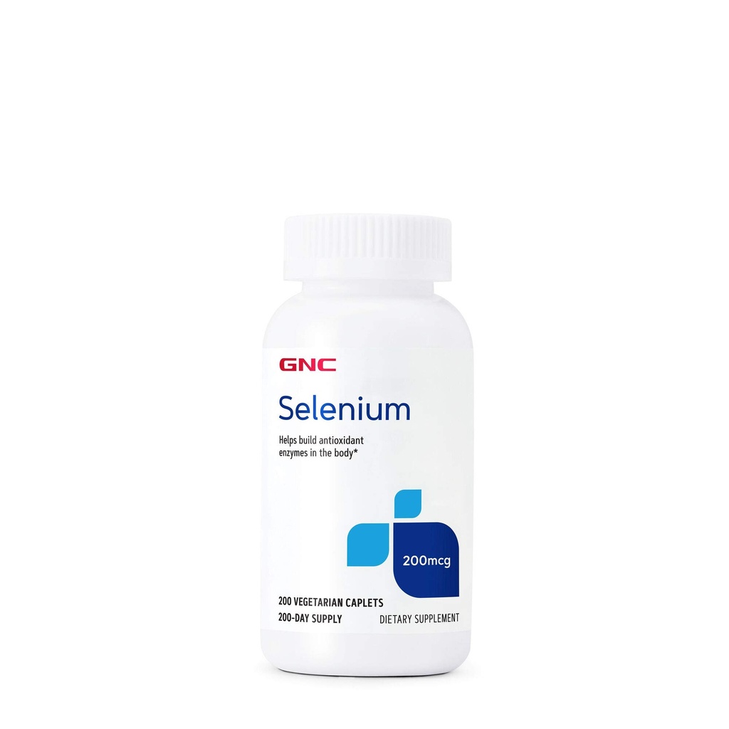 GNC Selenium 200mcg. Ουσιαστικό Ορυκτό, 200 δισκία