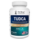 Berg TUDCA συμπλήρωμα (Taurussodeoxycholic Acid) - Ισχυρή φόρμουλα για την υγεία του ήπατος, τη ροή της χοληδόχου κύστης, υποστήριξη της χοληδόχου κύστης, και Digestive Health* - 30 κάψουλες