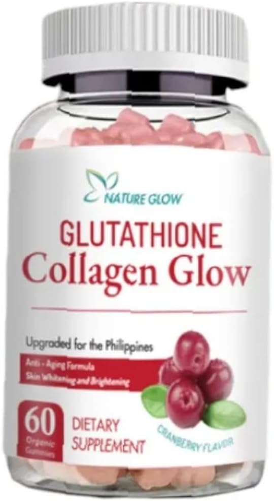 Glutathione Collagen Glow Cranberry 60 Organic Gummies
