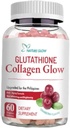 Γλουταθιόνη Collagen Glow Cranberry 60 Βιολογικές Gummies