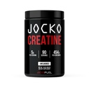Jocko Fuel Creatine Monohydrate, Pure Micronized Powder for Men & Women, Υποστηρίζει την ανάπτυξη των μυών, τη δύναμη, την ανάκτηση και τη γνώση, Unflavored, 450 γραμμάρια, 90 υπηρεσίες