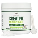 Creatine Monohydrate Powder 1.1lbs (100 μερίδες των 5 Grams Κάθε - τρίτο μέρος δοκιμαστεί μικρονωμένη σκόνη Creatine) (με Scoop (Createina Monohidratada) από Double Wood