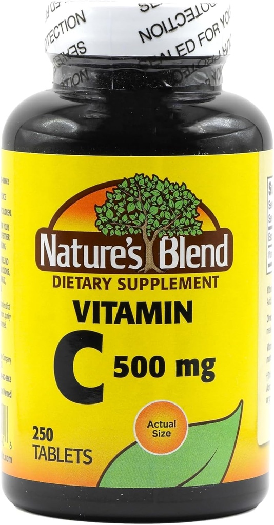 Nature's Blend Vitamin C 500 mg 250 δισκία από το Nature's Blend