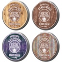 Viking Revolution 4 Beard Balm Variety Pack (1oz Each) - Sandalwood, Pine & Cedar, Bay Rum, Clary Sage - Styles, Strengens and Softens Beards and Mustaches - Wax for Men