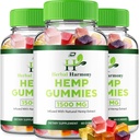 Herbal Harmony Gummies for Men and Women - Herbal Harmony Gummy, Herbal Harmony Infused with Hemp Extract, Herbal Harmony Natural Hemp Supplement Reviews (3 Pack - 180 Gummies)