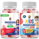 Τσίχλες μαγνησίου για παιδιά - 500mg και Gummies μαγνησίου για ενήλικες - 500mg .Calm Magnesium Chews - Magnesium Citrate Chewable Supplement for Mood & Muscle Support