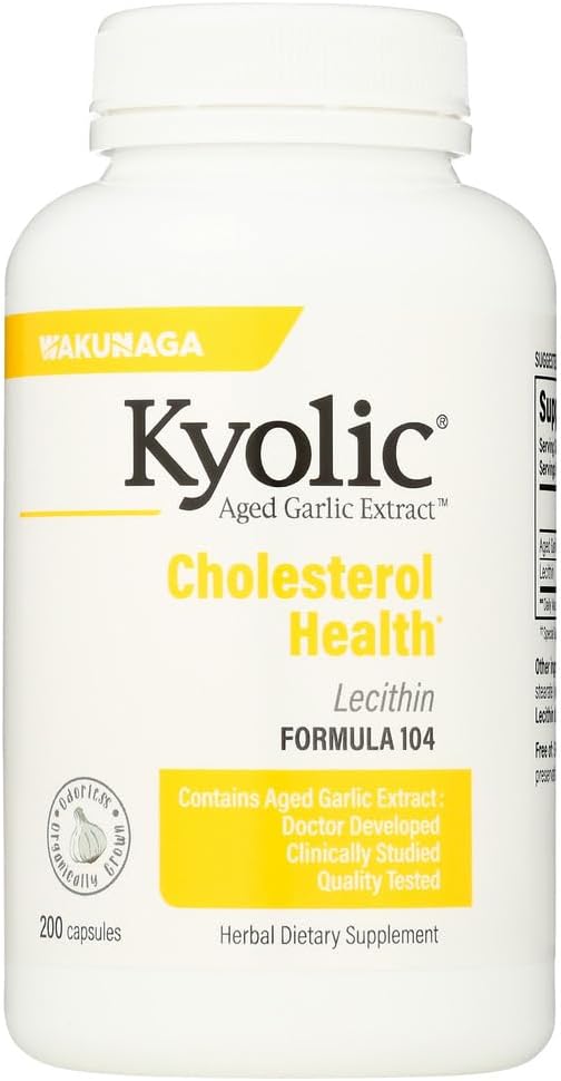 Κιολικό #104 Σκόρδο Ext W/Lecithn 200 Cap