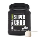 NutraBio Super Carb, Carbohydrate Powder with Cluster Dextrin & Electrolytes, Advanced Carb Supplement Powder for Workout Fuel, Performance, and Muscle Recovery, Κυκλικό Dextrin, Unflaved, 30 Sv