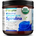 biophix Blue Spirulina Powder Organic Blulina 6 oz - Algae Organic Spirulina Powder 170 Servings - Superfood Supplement - Natural Blue Pigment - Espirulina en Polvo Organica Pura Azul