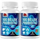 Προβιοτικά για άνδρες, 500 δις CFU & 12 Mens Probiotic για Digestive Health + 4 Organic Prebiotic Fiber, για Digestive, Gut, Immune Health, Bloating, Gas, Energy Support, Ruffel Stable - 120 Κάψουλες