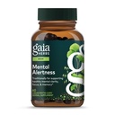 Gaia Herbs Mental Alertness - Brain Support Supplement to Help Reserve Focus & Memory* - with Eleuthero, Ginkgo Leaf, Gotu Kola, Rosemary & Βρώμη - 60 Vegan Liquid Phyto-Capsules (15-Day Supply)