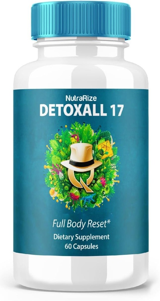 DetoxAll 17 - DetoxAll 17 Full Body Reset, DetoxAll17 Συμπλήρωμα διατροφής για τη συνολική υγεία και ευεξία, μέγιστη δύναμη όλα τα φυσικά χάπια για την ενίσχυση της ενέργειας, Detox Και οι 17 κριτικές (60 κάψουλες)