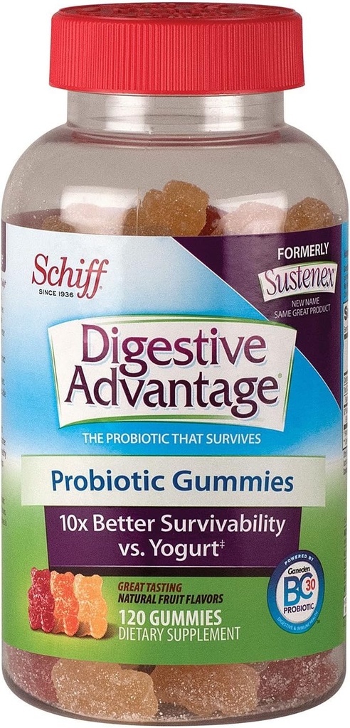 Schiff Digestive Advantage Probiotic Gummies (120 κόμης)
