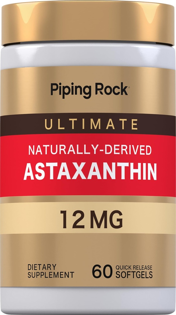 Piping Rock Ασταξανθίνη 12mg 