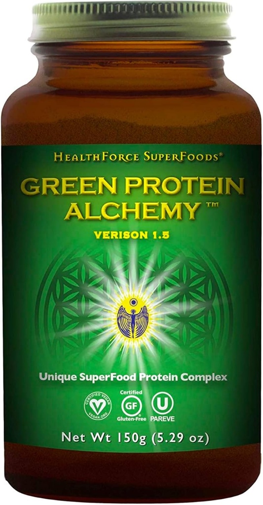Healthforce Superfood Πράσινη Αλχημεία Πρωτεΐνη - 500 g Κόνις