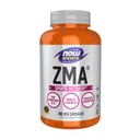 NOW Τρόφιμα Αθλητική Διατροφή, ZMA (Zinc, μαγνήσιο και βιταμίνη B-6), Ενισχυμένη Απορρόφηση, Sports Recovery*, 180 Κάψουλες