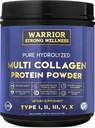Pure Hydrolyzed Multi Collagen Protein Powder, Collagen Powder, Boost Energy, για γήρανση Ελαστικό του δέρματος, Hair & Nails Growth Support, Κοινή Υγεία (Άγευστη)