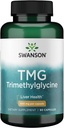 Swanson TMG Trimethylglycine - συμπλήρωμα αμινοξέων που προωθεί την υγιή λειτουργία του ήπατος και την καρδιακή υγεία - (90 κάψουλες, 500mg το καθένα)