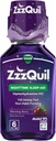 ZzzQuil, Nighttime Sleep Aid Liquid, 50 mg Diphenhydramine HCl, No. 1 Sleep Aid Brand, Fall Asleep Fast, Non-Habit Forming, Ζεστό άρωμα μούρου, 6 FL OZ