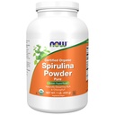 NOW Foods Supplements, Certified Organic, Spirulina Powder, Rich in Beta-Carotene (Vitamin A) and B-12 with naturally occurring GLA & Chlorophyll, 1-Pound
