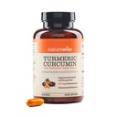 NatureWise Turmeric Curcumin 500mg με Black Pepper Softgels - Επιπλέον δύναμη, ενισχυμένη απορρόφηση - 95% Curcuminoids & BioPerine για ανοσοποιητική υποστήριξη - Χωρίς γλουτένη, Μη ΓΤΟ - 90 Count[3-Month Supply]