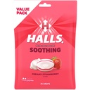 HALLS Λαρύγγι καταπραϋντικό (Πρώην HALLS Breezers) κρεμώδες λαρυγγικό λαρύγγι, πακέτο οικονομίας, 70 σταγόνες