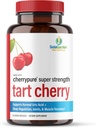 Super Strength CherryPURE Tart Cherry Supplement – 50:1 Συμπυκνωμένο Μεγαλωμένο στις ΗΠΑ - Made with Non GMO Montmorency Cherries – by SolaGarden Naturals. 60 Κάψουλες μη ΓΤΟ Veggie.