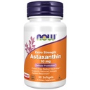 NOW Συμπληρώματα τροφίμων, Ασταξανθίνη 10mg, Extra Strength, που προέρχεται από μη ΓΤΟ Haematococcus Pluvialis Microalgae και έχει φυσικά Occurring Lutein, Canthaxanthin και Beta-Carotene, 30 Softgels