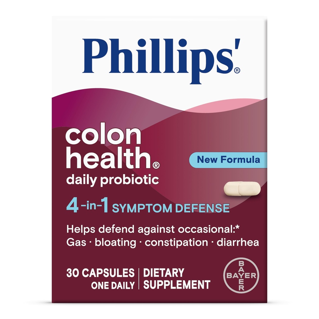 Probiotic κάψουλες υγείας εντέρου Phillips, 30-Count μπουκάλι - Αγοράστε συσκευασίες και να αποθηκεύσετε (πακέτο του 2)