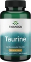 Swanson Taurine - Amino Acid Supplement Προώθηση της Ενεργειακής Παραγωγής & Ηλεκτρολυτών Ισορροπία - Φυσική Φόρμουλα Υποστήριξη της Καρδιάς Υγεία & Ευεξία - (100 Κάψουλες, 500mg Καθένα)