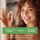 Συμπλήρωμα εγκεφάλου για τη μνήμη, εγκεφαλική ομίχλη, Εστίαση, Mood & Συγκέντρωση & Γνωστική λειτουργία - Mane του Λιονταριού υπερτροφοδοτείται με Ginkgo Biloba & δύο προβιοτικά στελέχη (180 Κόμης - 3 Μήνες Προμήθεια)