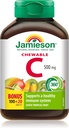 Jamieson Chewable Vitamin C 500 mg Exotic Tropical Fruit, 120ct, Εισάγεται από τον Καναδά}