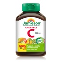 Jamieson Chewable Vitamin C 500 mg Exotic Tropical Fruit, 120ct, Imported from Canada}