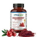 FineLand Cranberry Extract 30.000mg Δύναμη ανά κάψουλα — Χάπια υψηλής ισχύος Cranberry για υποστήριξη UTI — 100 κάψουλες Vegan, 100-Day Supply, Non-GMO, Made in USA