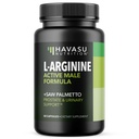 L-αργινίνη 500mg και πριόνι Palmetto 500mg - Nitric Oxide και Prostate συμπληρώματα υγείας για τους άνδρες - 60 Count - Υπομονή και ούρα υποστήριξη λειτουργία - 1 μήνας εφοδιασμού - Vegan, μη ΓΤΟ κάψουλες