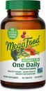 MegaFood Women's 55+ One Daily Multivitamin for Women - με βιταμίνη Α, C, D3 & E για Βέλτιστη Υποστήριξη Γήρανσης - Plus Real Food - Συμπληρώματα Υποστήριξης Οστών & Ανοσοποιητικών - Χορτοφαγικά - 60 Tabs