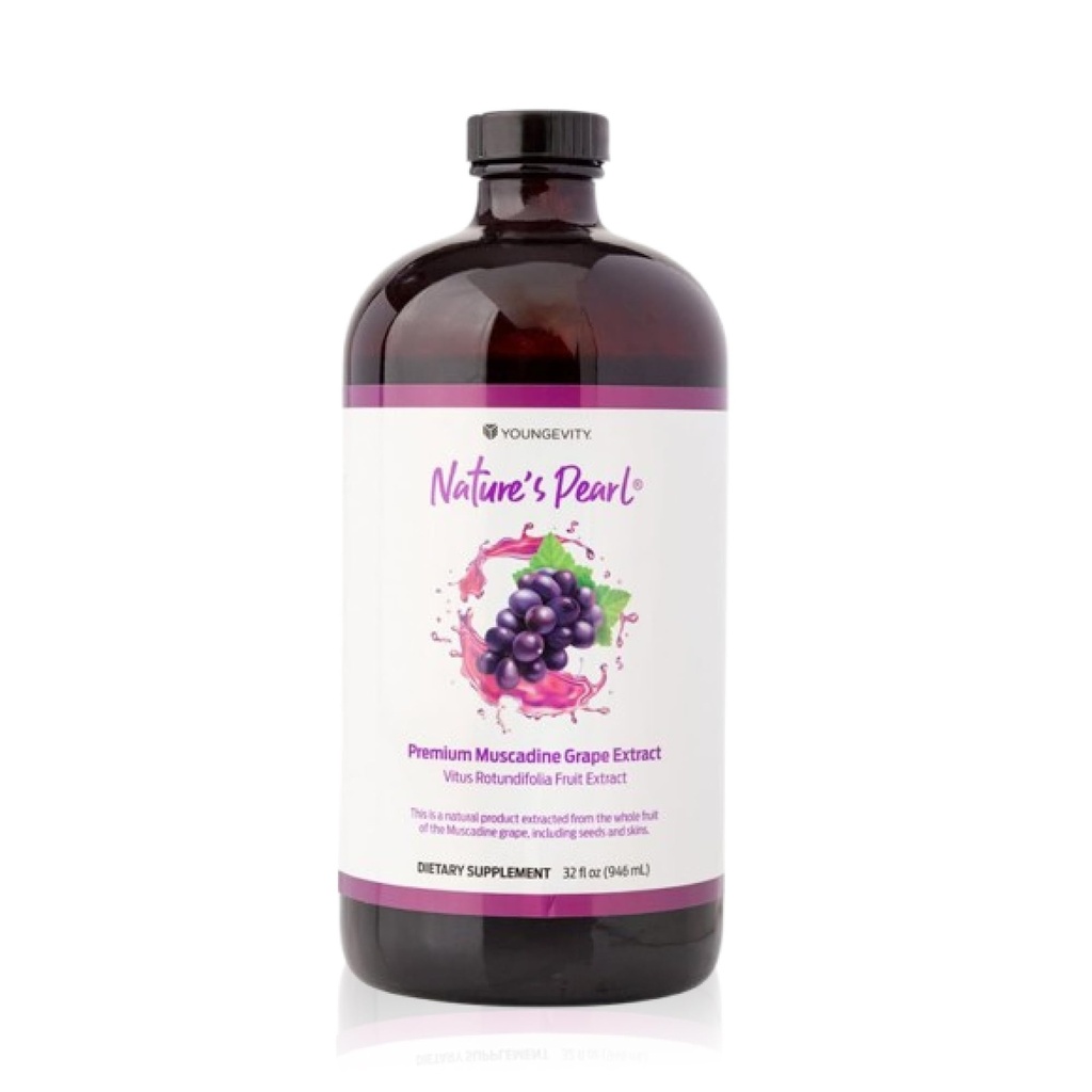Youngevity Nature's Pearl Premium Muscadine Grape Extract Herbal Supplement Gluten Free