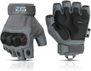 Glove Station - Fingerless Knuckle Tactical Gloves for Men - Γάντια μοτοσικλετών για τακτική σκοποβολή, Airsoft, κυνήγι, αστυνομική εργασία και πεζοπορία