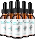 ZenCortex εμβοές αυτιών - ZenCortex 24, Zen Cortex Υγρές σταγόνες, ZenCortex Κριτικές, ZenCortex σταγόνες για την ανακούφιση αυτιών (5 πακέτο - 5 μήνες προμήθεια)